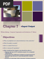 Chapter 7 - Input Output