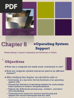 Chapter 8 - Operating System Support