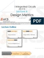 Lecture 4 Design Metrics 2020