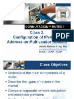 Clase 2. Configuración IPv4-IPv6 Routers