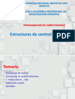 Estructuras de Control Selectivas