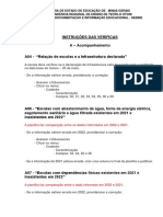 Instruções para verificação de dados do Censo Escolar 2022