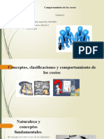 Comportamiento costos: fijos, variables y clasificación