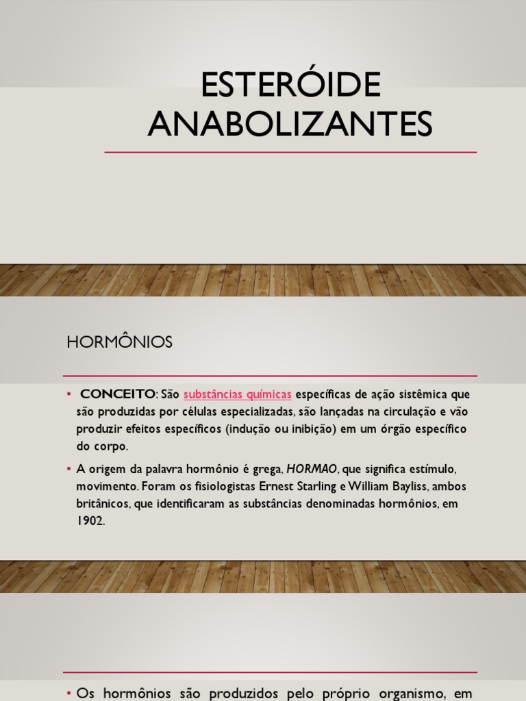 Esteróide Anabolizantes | PDF | Hormônio | Célula (Biologia)