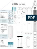 Caldera Domiciliaria Flat Tipo 02