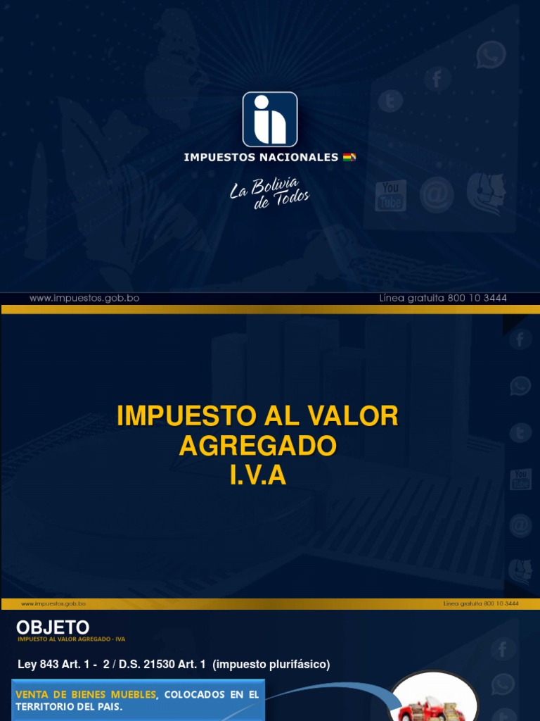 Guía Completa sobre el IVA en Bolivia | PDF | Impuesto al valor ...