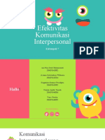 KIP KELOMPOK 7 Efektivitas Komunikasi Interpersonal