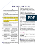 Electrochemistry in 40 Characters