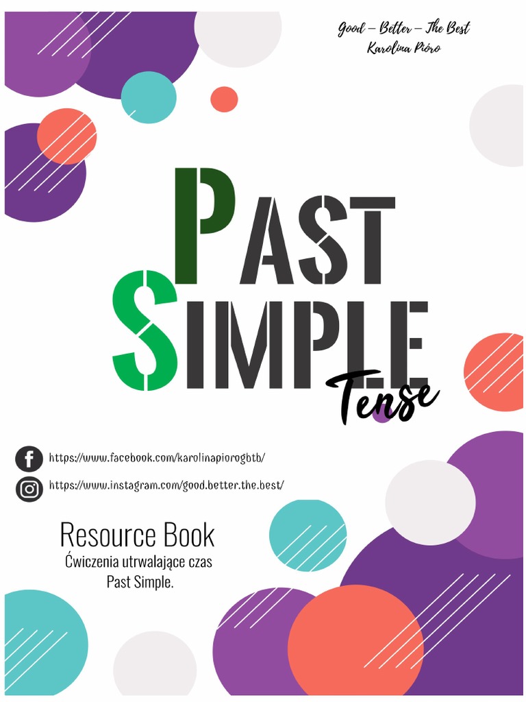 Good Better The Best Past Simple | PDF