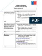 Planificación Semanal