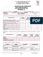 Mat II A - Ficha Descriptiva Individual - 21-22