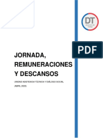 Jornada Remuneraciones y Descansos