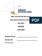 Entreprenuership Sample 1