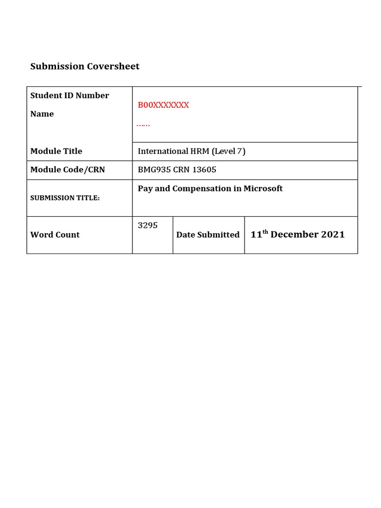 HRM Sample 3 PDF Cost Of Living Taxes