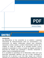 Semana 1. Números Reales, Polinomios y Productos Notables