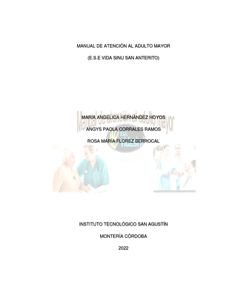 Atención Integral al Adulto Mayor | PDF | Vejez | Ciencias de la Salud