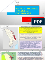 Transnistria - Memorie Vie Și Rană