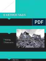 Earthquakes