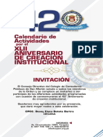 Programacion 42aniv CCPSM