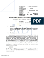 Solicito Expedición de Las Partes Judiciales - A Favor de Chen Yanping.