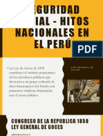 Seguridad Social - HITOS NACIONALES EN EL PERÚ