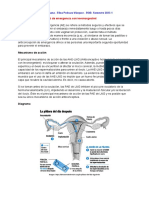 Anticonceptivo Hormonal de Emergencia Con Levonorgestrel