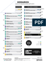 CosmoCaixa Horarios 2021