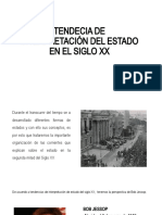 Tendencias de Insterpretación Edl Estado en El Siglo XX