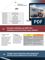 Group 9 - Case 1 - Sullivan Ford Auto