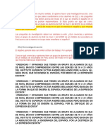 Observaciones de La Maestria de Wilson para Hacer Los Cambios Del PF