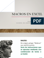 Macros en Excel