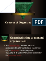 Concept of Organized Crimes