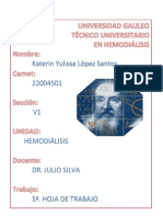 Funcionamiento máquina hemodiálisis