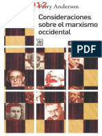 Anderson, Perry - Consideraciones Sobre El Marxismo Occidental