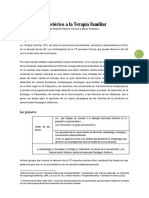 Breve Asomo Histórico A La Terapia Familiar