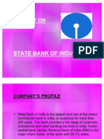 On STATE BANK OF INDIA