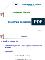 Sistemas Numeração Binária Octal Hexadecimal