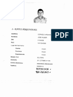 CV Jose Wilber Cornejo Argandoña