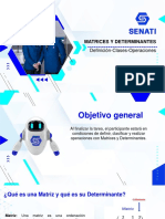 01 PPT MATRICES Y DETERMINANTES