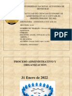 Proceso Administrativo y Organizacion