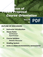 Sci 111 Course Orientation