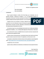 Nota Inspectoras e Inspectores - Convocatoria Asistencia Técnica CFAP