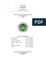 MAKALAH Kelompok 2 Geometri Analitik Dasar (Parabola)