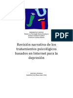 5 - Revisión Narrativa de Los Tratamientos Psicológicos Basados en Internet para La Depresión
