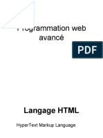 Programmation Web Avancé