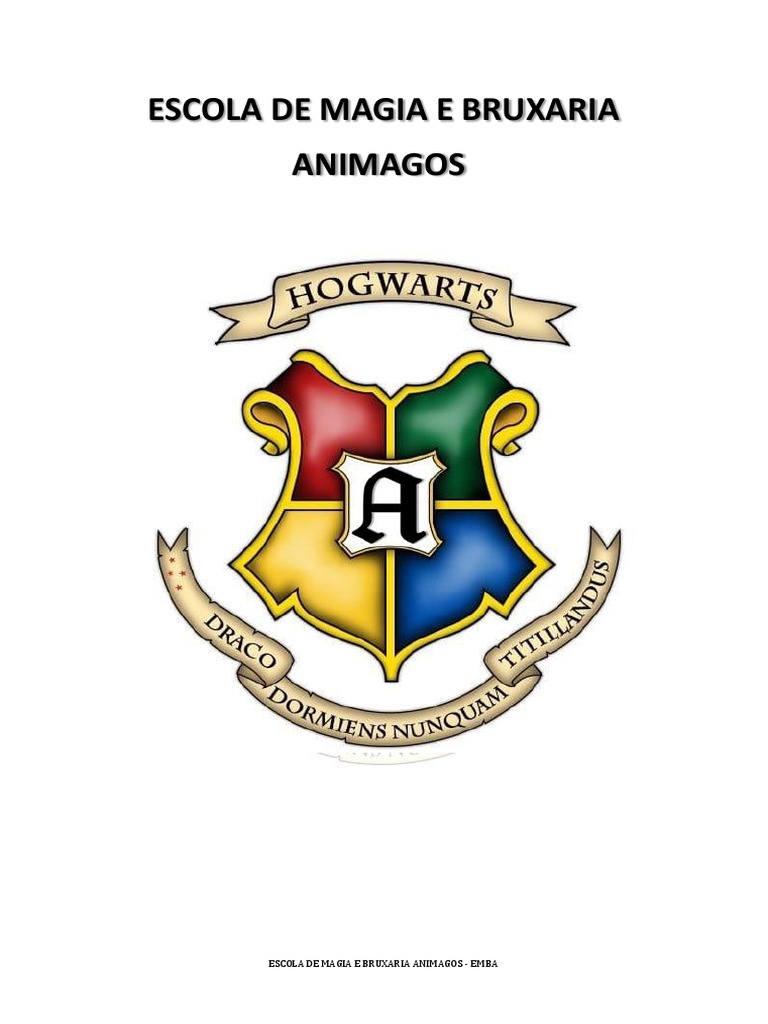 Feitiços - Escola de Magia e Bruxaria de Hogwarts - RPG