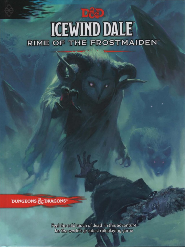 Rime of The Frostmaiden PDF Realms Dungeons & Dragons