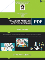 Examen Psicologico de Aptitudes Especificas