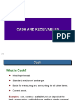 Cash Receivables