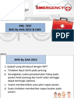 Pre-Test BHD Dan EWS